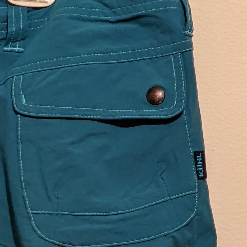 Teal Kuhl shorts women's size 4 - Picture 9 of 12